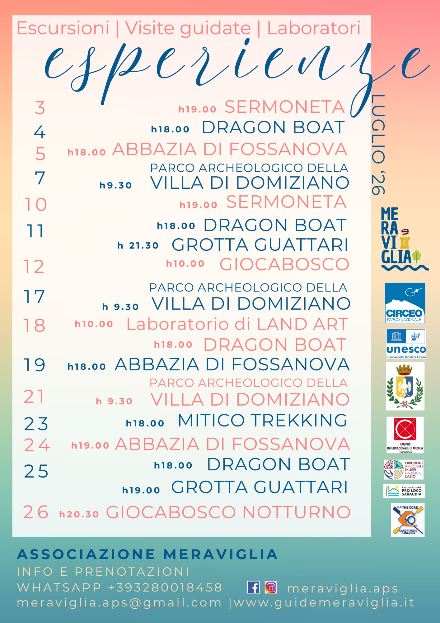 LUGLIO 2026