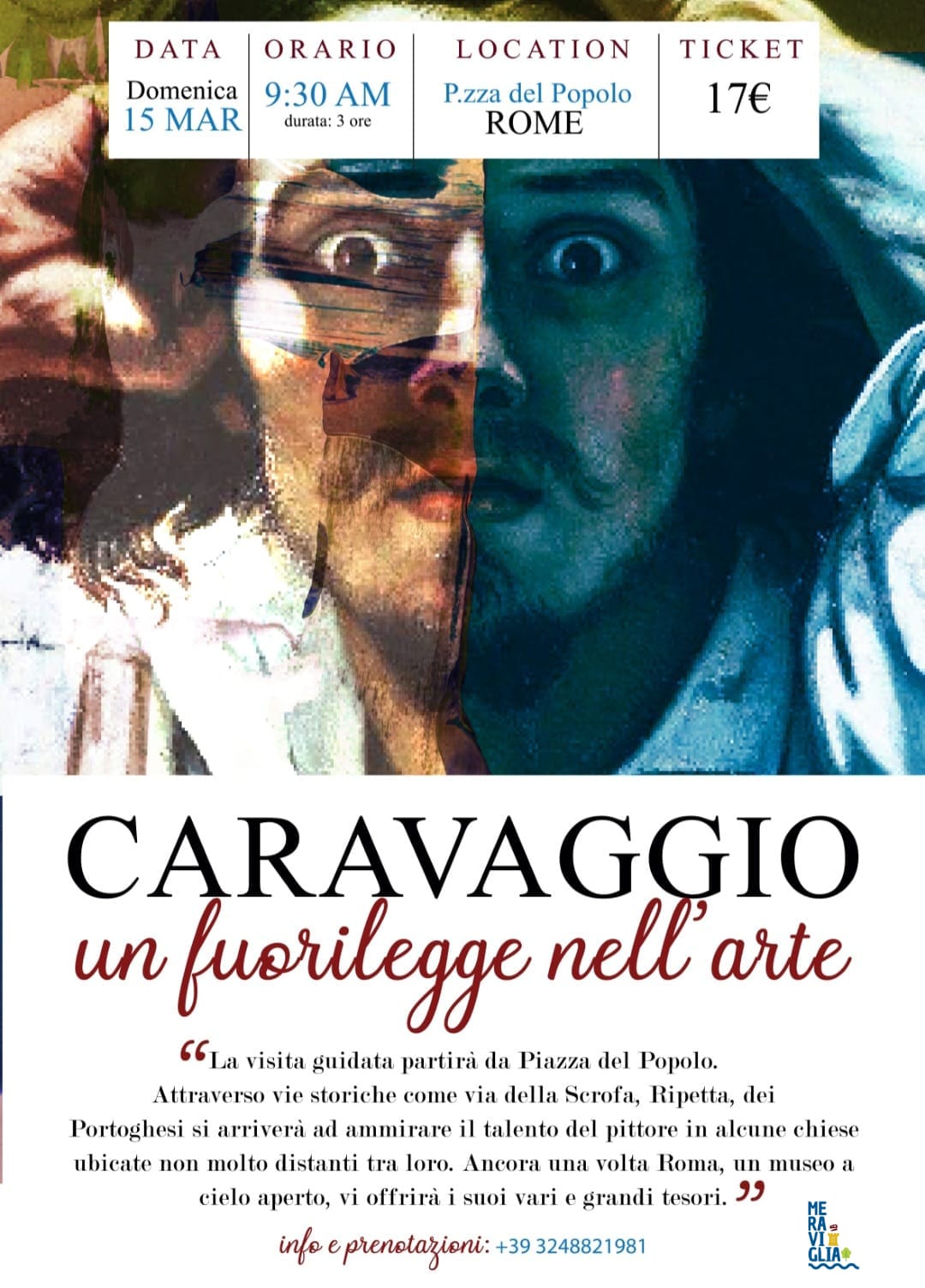 CARAVAGGIO A ROMA