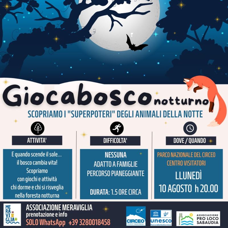 GIOCABOSCO NOTTURNO