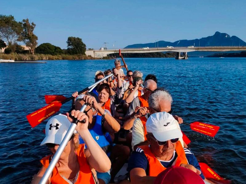 IN DRAGON BOAT SUL LAGO DI PAOLA – Parco Nazionale del Circeo