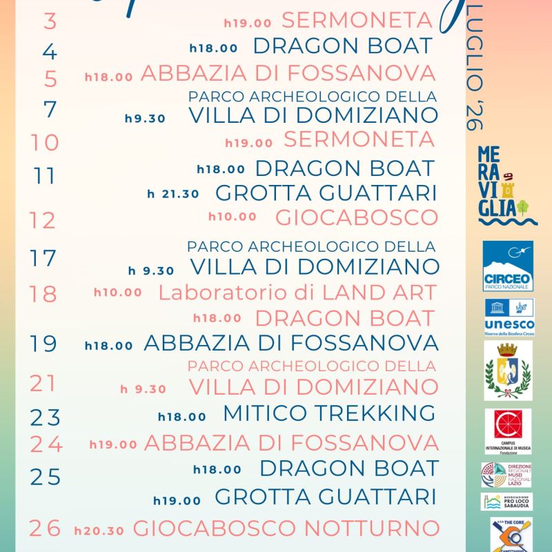 LUGLIO 2026