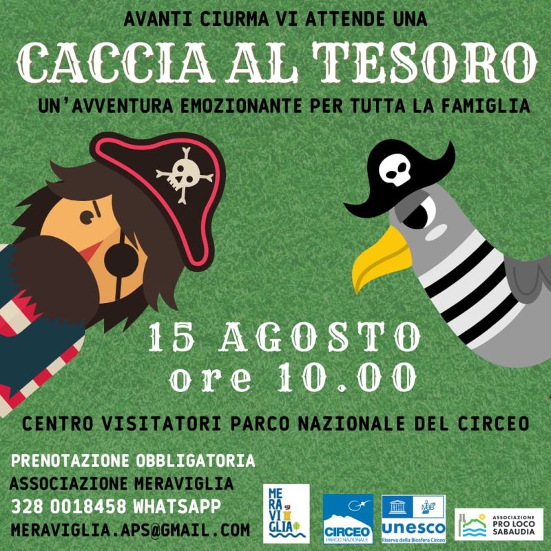 CACCIA AL TESORO DI FERRAGOSTO